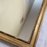 Vintage wall mirror, gold frame, 118 cm
