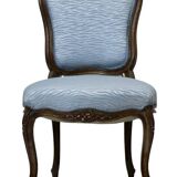 Louis XV Chauffeuse chair traditional trim