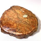 Vintage ochre alabaster ashtray by Romano Bianchi vintage 1960 marble