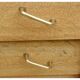 Vintage dresser 1950 solid wood compass feet