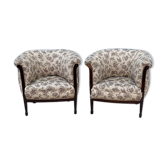 Paire de fauteuils gondoles