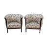 Paire de fauteuils gondoles