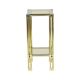 Table d'appoint italienne design Hollywood Regency années 70