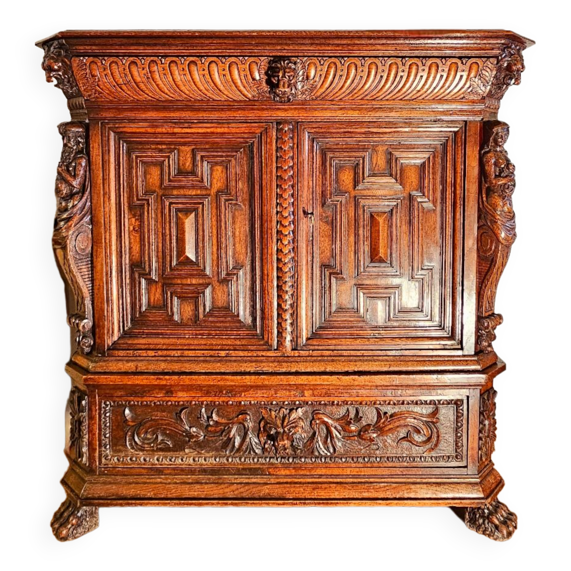 Commode style Neo Renaissance de XIX siècle