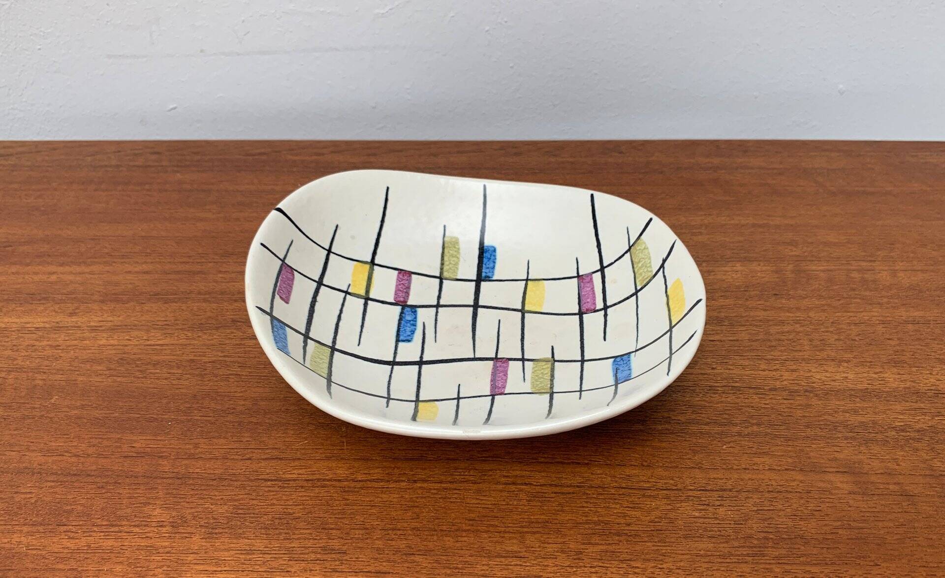 West German mosaic bowl, 1960s