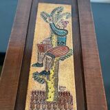 Capron ceramic decorative plate