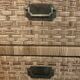 Mid-Century Modern Dresser, Rattan