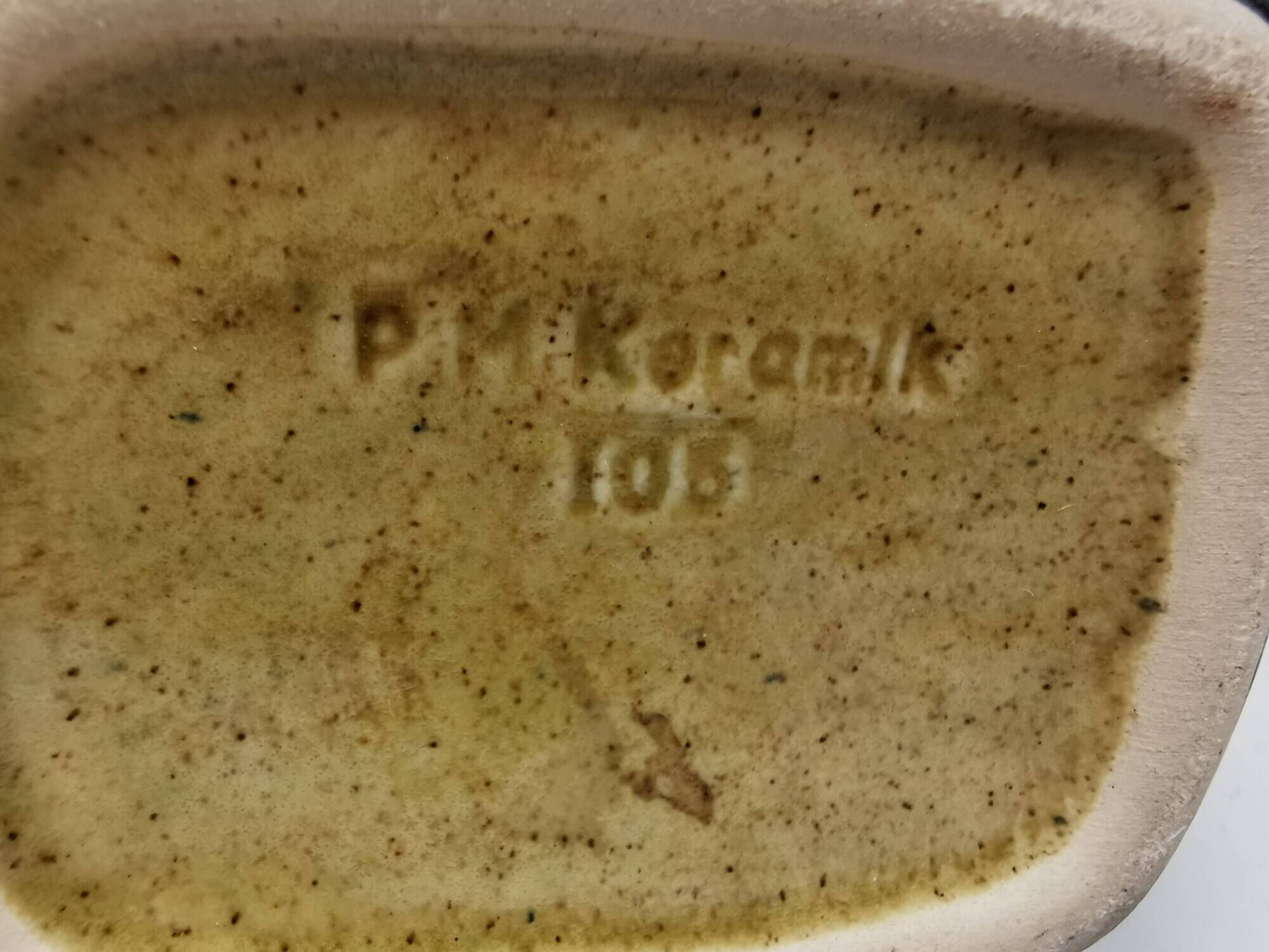 Beautiful vase for P.M ceramics Denmark 1970-80s.
