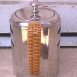 Silver metal teapot WMF year 1960