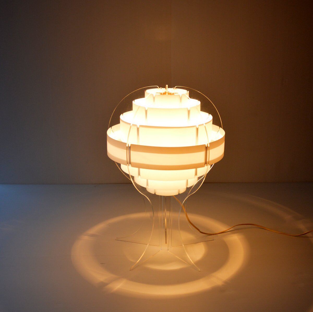Danish table lamp by Flemming Brylle - Preben Jacobsen vintage 1960s