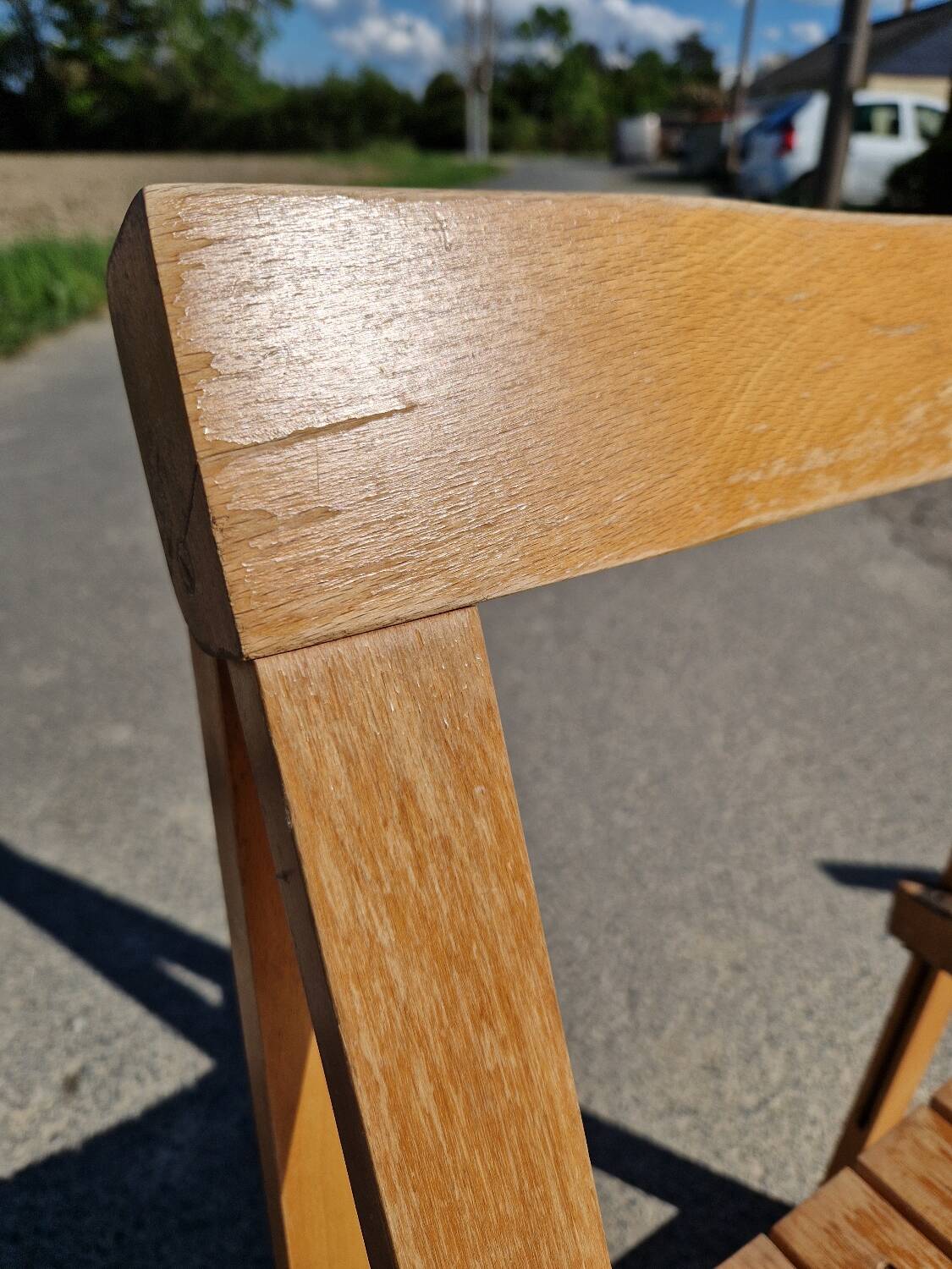 Set of 4 Vintage Folding Chairs
