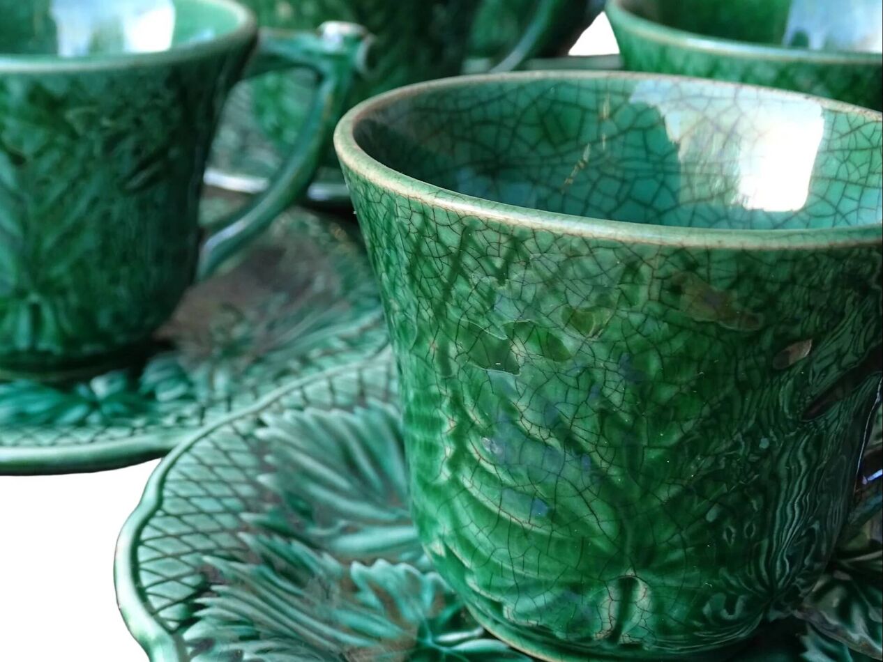 Ensemble De Tasses À Café, Soucoupe En Céramique Vintage Mat, Tasse Avec Poignée, Convient For Le Café, Le Lait, Le Jus, Va Au Lave-vaisselle, 260ML Ensemble De Tasses À Café, Soucoupe En Céramique Vintage Mat, Tasse Avec Poignée, Convient For Le Café, Le Lait, Le Jus, Va Au Lave-vaisselle, 260ML