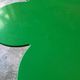 Wood and metal Tomotom table in green by Bernard Holdaway, 1960