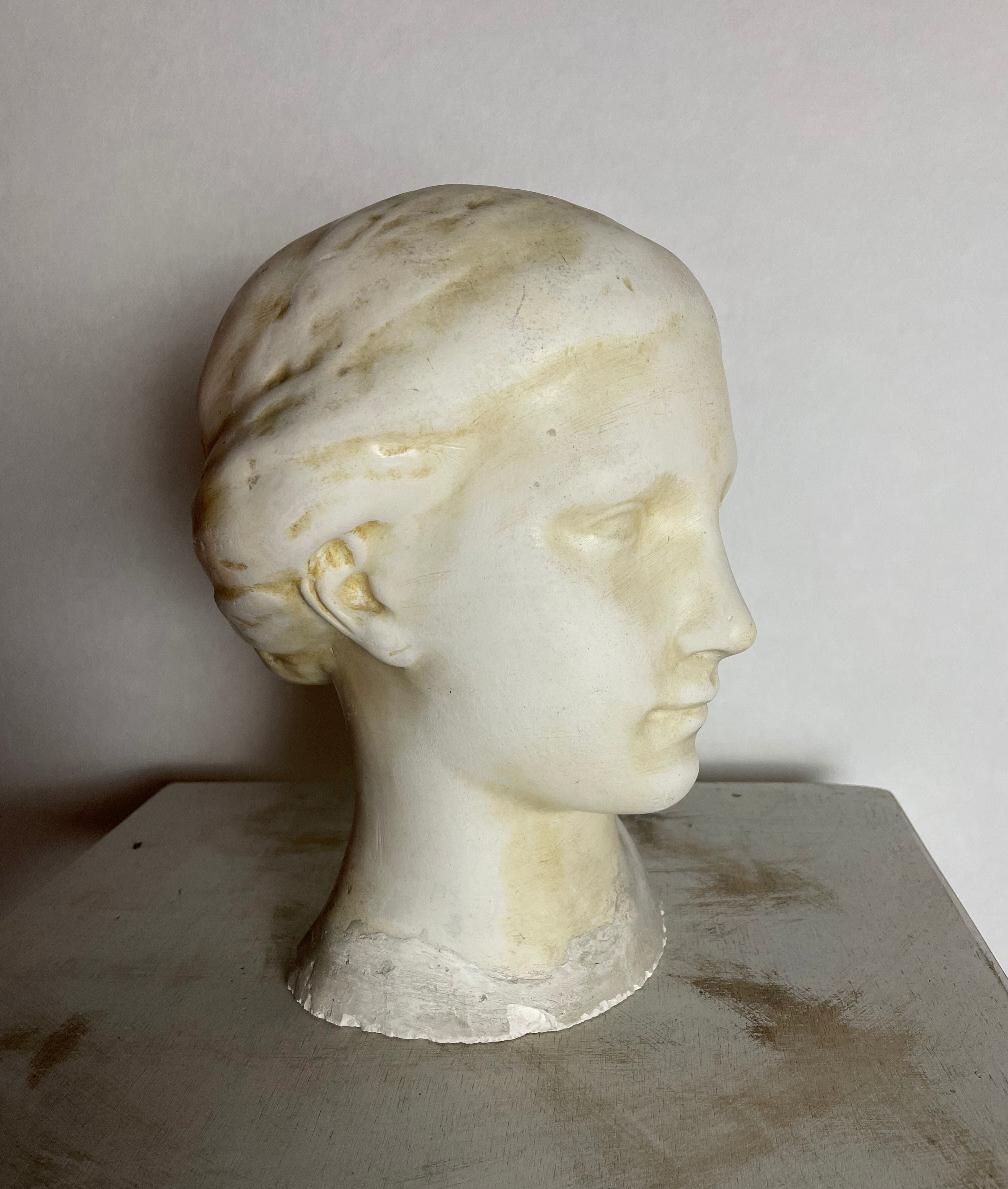 Plaster head