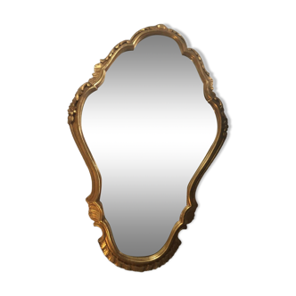 Miroir ancien doré baroque
