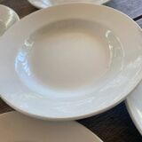 5 ôpaque soup plates from gien