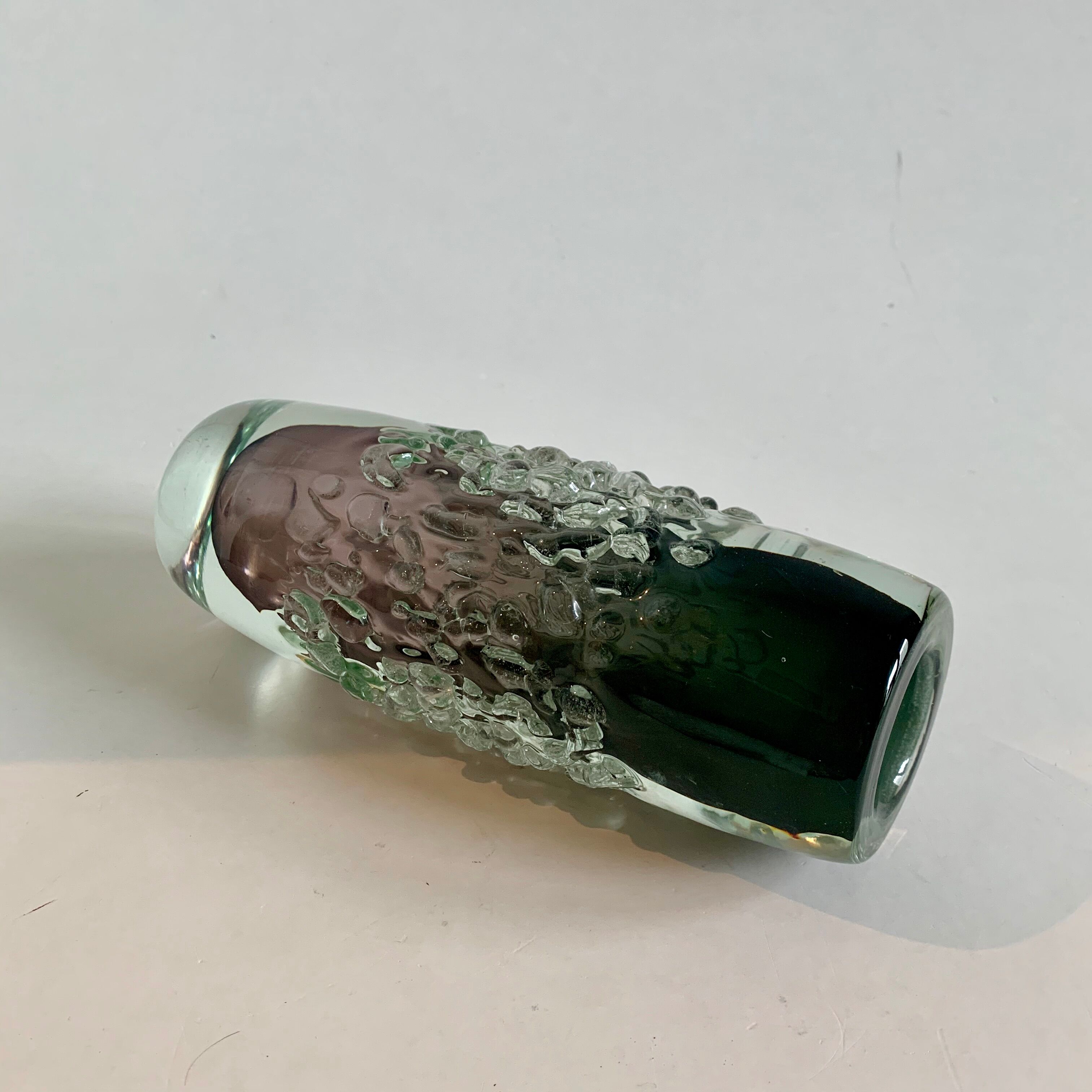 Sculptural  Glass Vase, 1970s