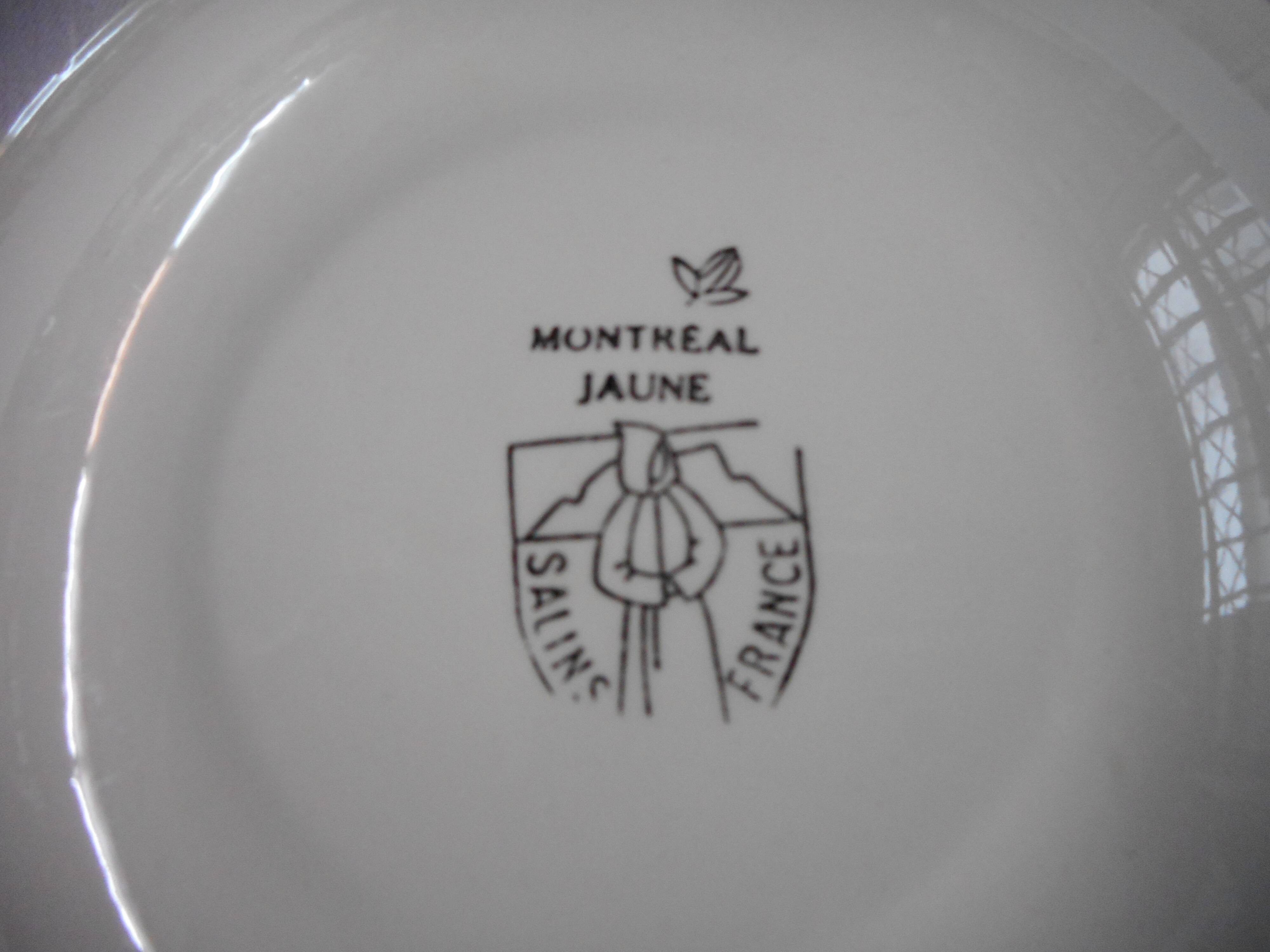 6 dinner plates "Salins"