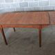 Table scandinave vintage avec rallonges