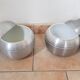 Pair of vintage ice buckets