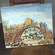 oil on canvas by the Provençal painter L C Benazeth