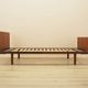 Teak bed, Danish design, 1960s, designer: Hans J. Wegner for Getama