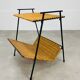 Side table rattan metal 50s, door review