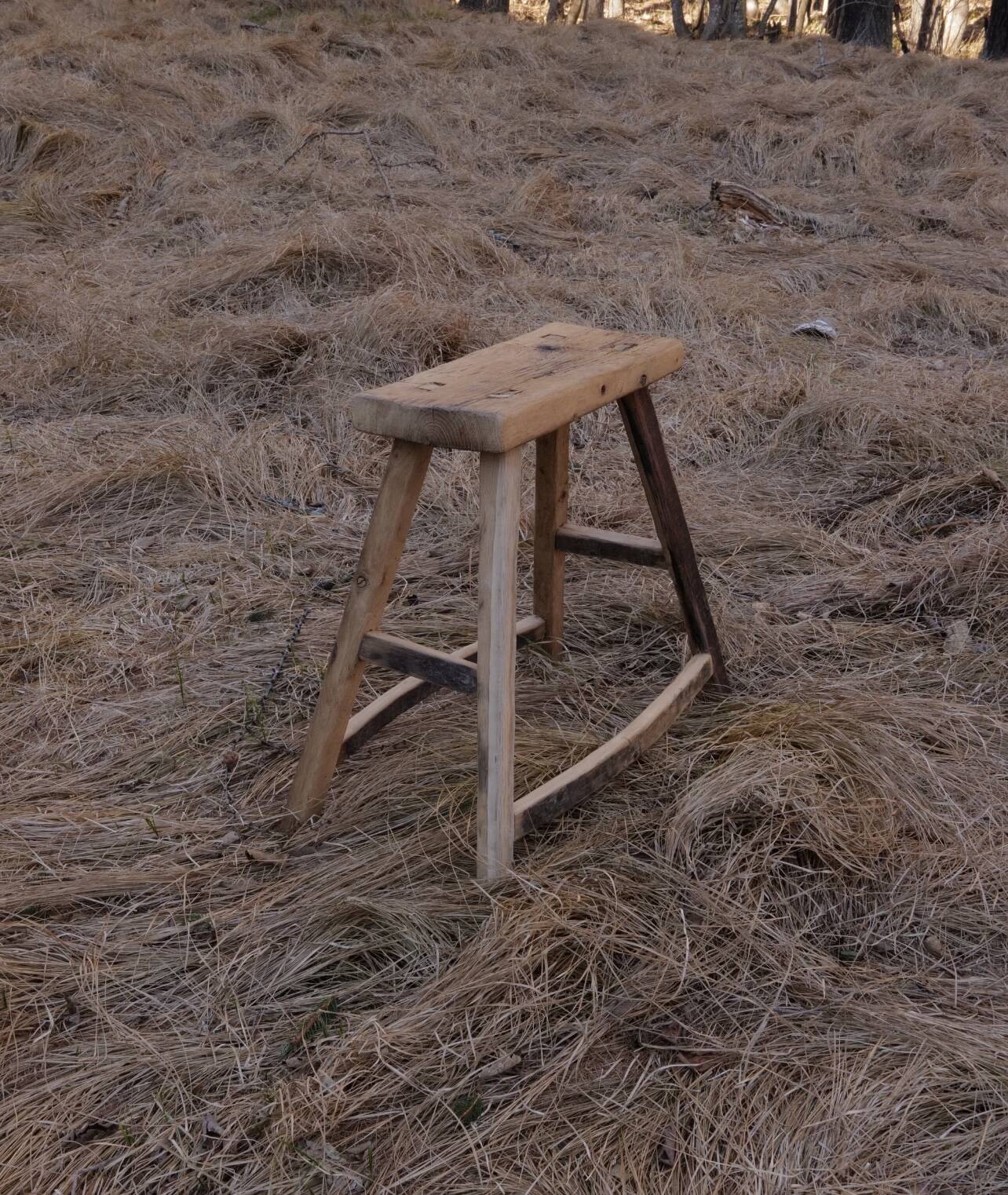 Rustic Wooden Stools