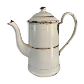 Old enamelled sheet coffee maker