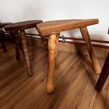 Set of 4 mismatched stools