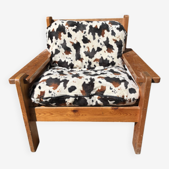 Fauteuil scandinave  avec accoudoir