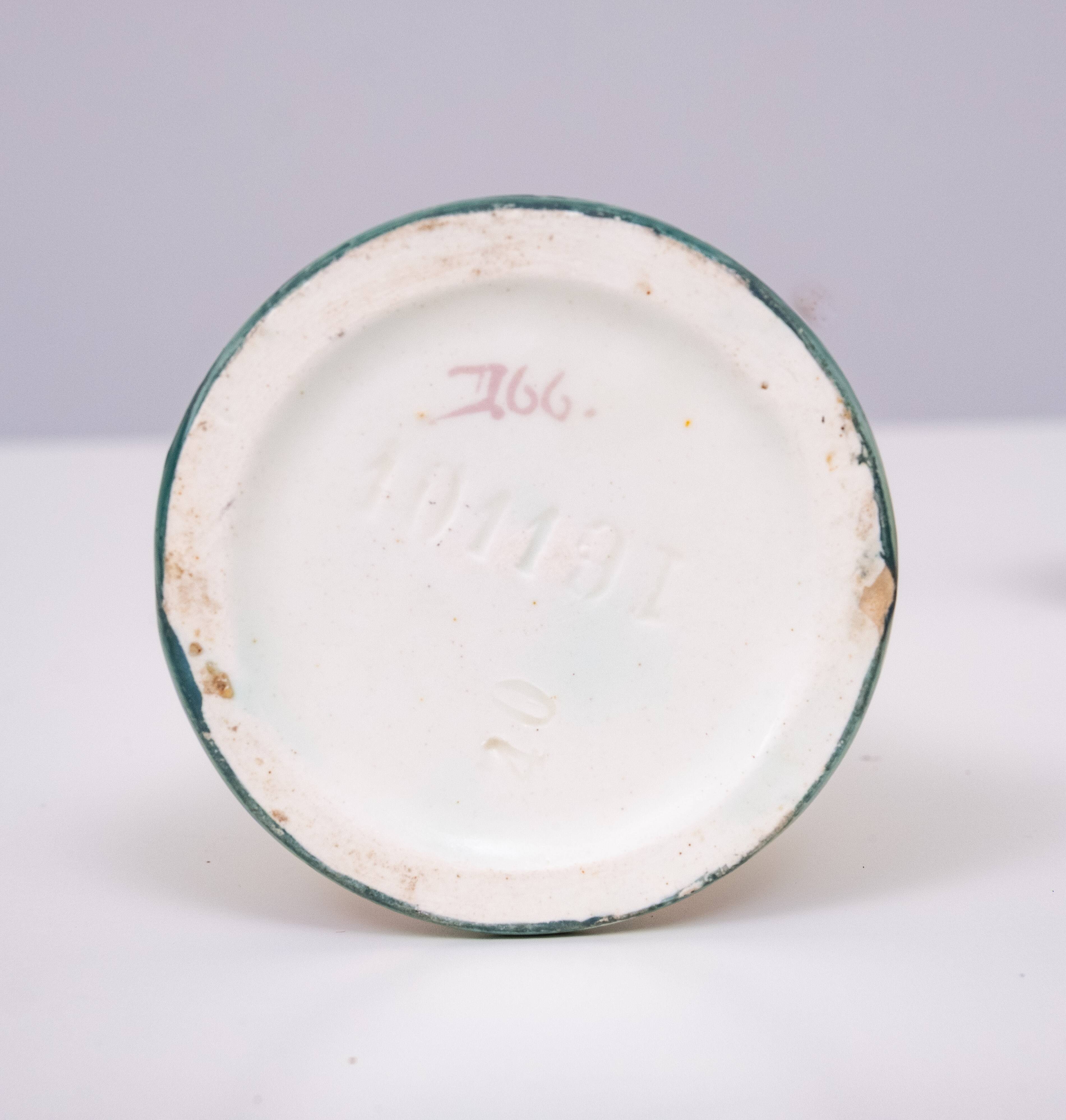 Art Nouveau Vases by Royal Dux, Pastel Floral Design, 1930s, Pair