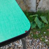 Escabeau tabouret formica ancien