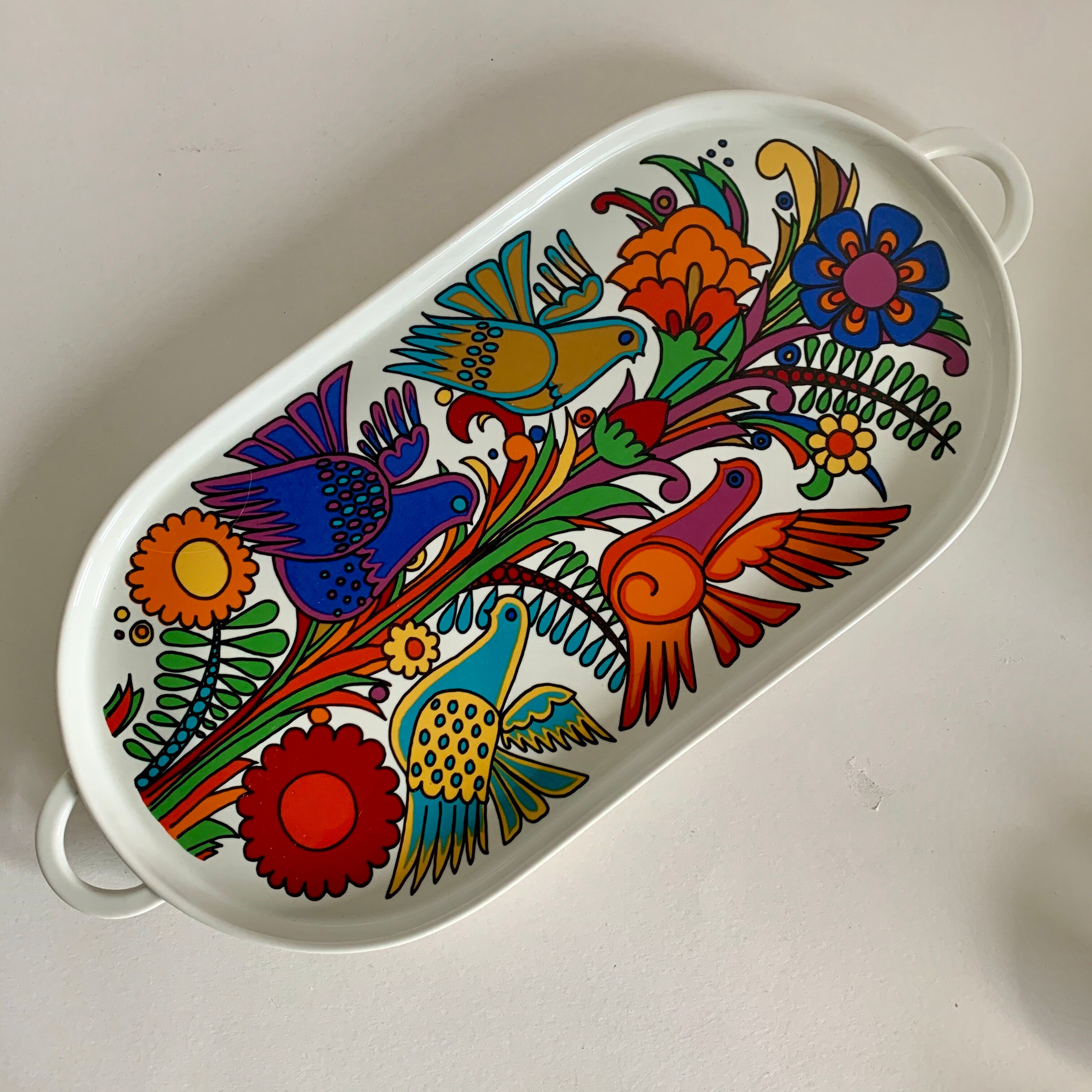 Villeroy & Boch Acapulco serving dish, 1970
