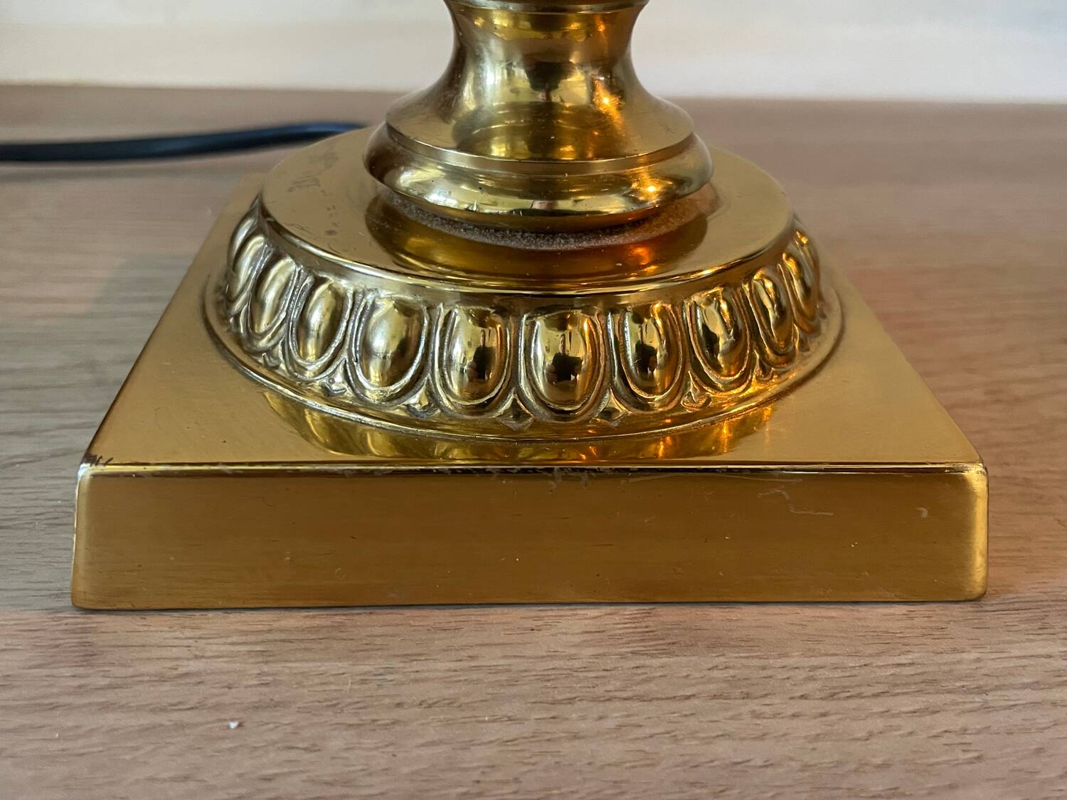 Relux Milano brass lamp with dimmer