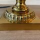 Relux Milano brass lamp with dimmer