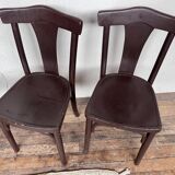 series of 4 Thonet chairs N°A217 of 1930