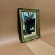 old gold leaf wood mirror