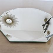 Miroir octogonal biseauté, années 40-50