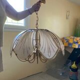 Flower-shaped ceiling light