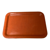 Produit Pop up Noel 22 Plateau 1970 en résine et jute orange