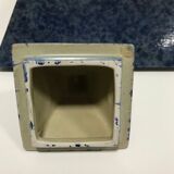 Pyramid-shaped ceramic covered box