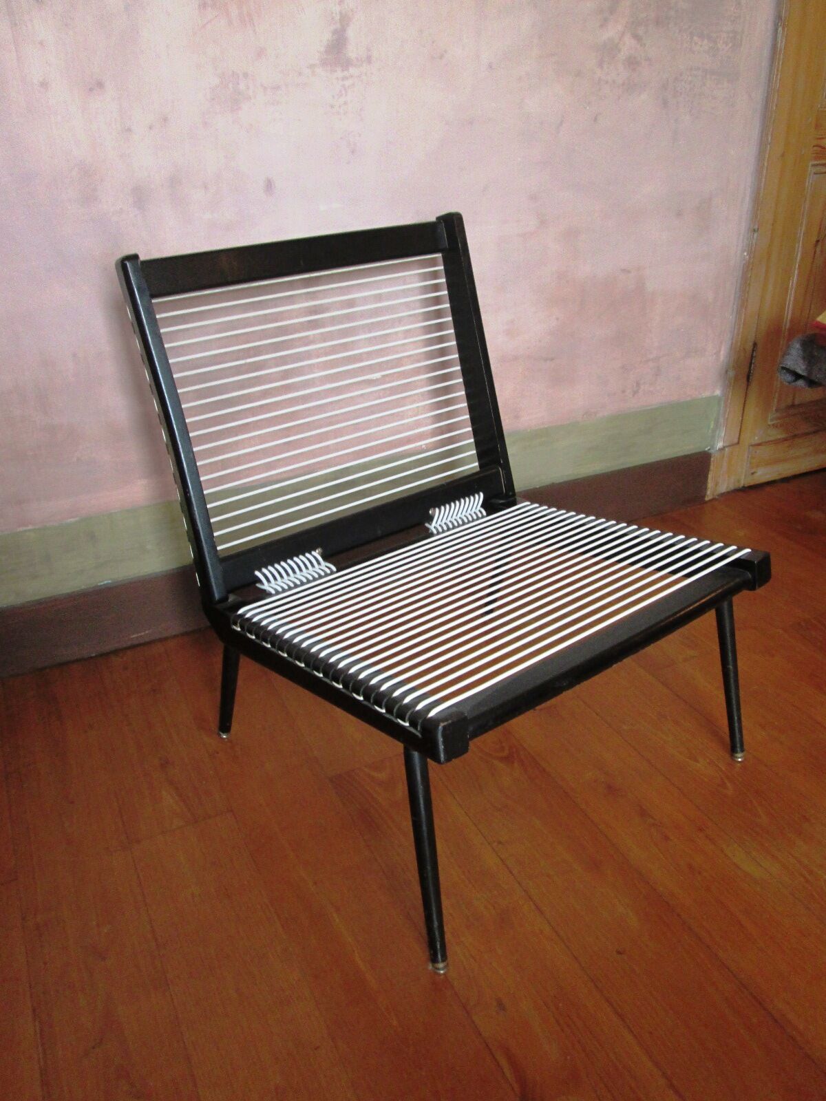 Georges Tigien's armchair and foot rest