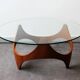 Modernist Coffee Table attributed to HP Glass, USA, 1960s