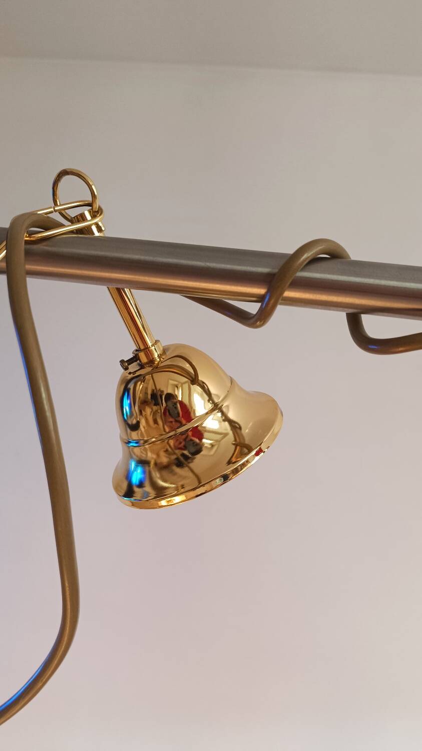 Murano lampe suspendue zucca - soufflé en cage - neuf