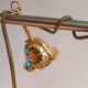 Murano lampe suspendue zucca - soufflé en cage - neuf