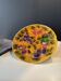 Sarreguemines dish in slip – fruit and foliage decoration