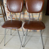 Paire de chaises vintage