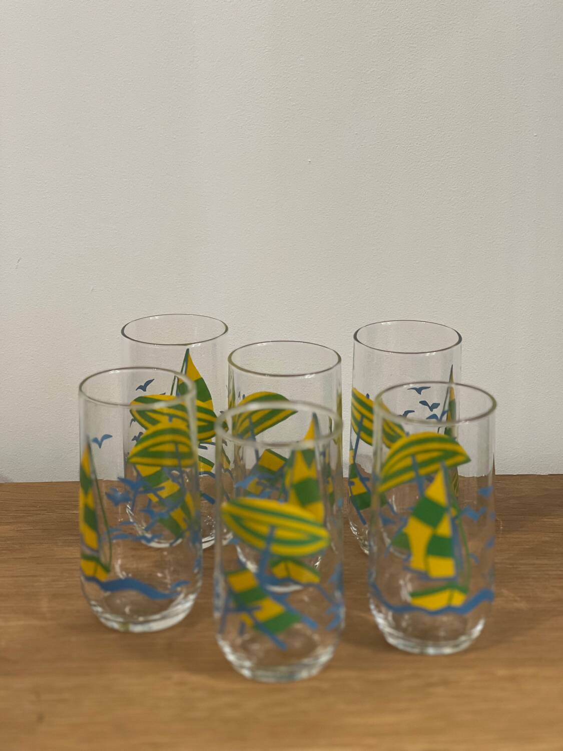 6 verres à orangeade