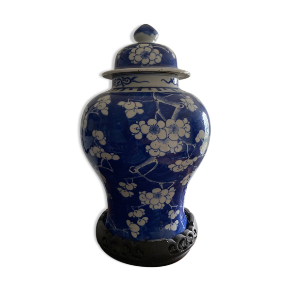 Vase chinois Jolie vase bleue esprit chinois.